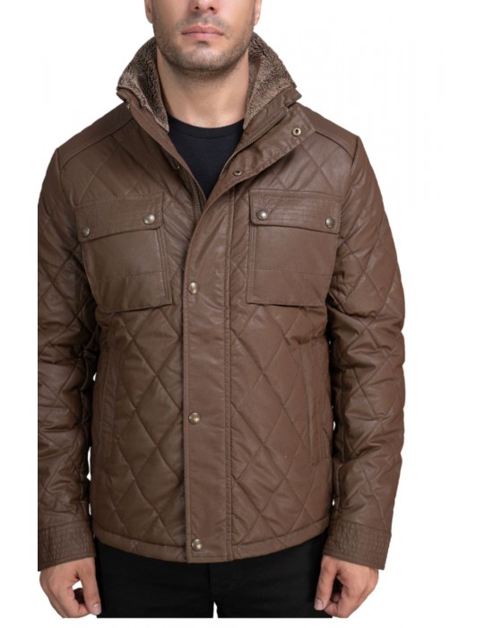 Men Jacket Coffee